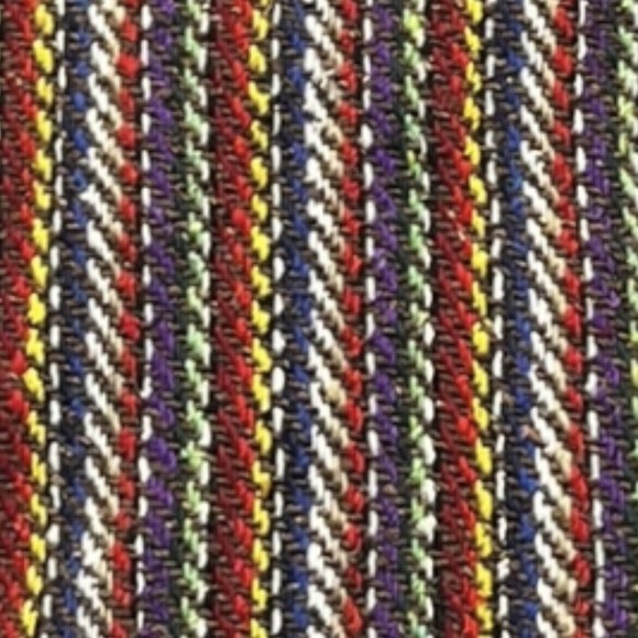 El Paso Saddle Blanket Co Baja Pullover Adult SMALL Surfer Drug Rug Camp Rainbow - Picture 4 of 7